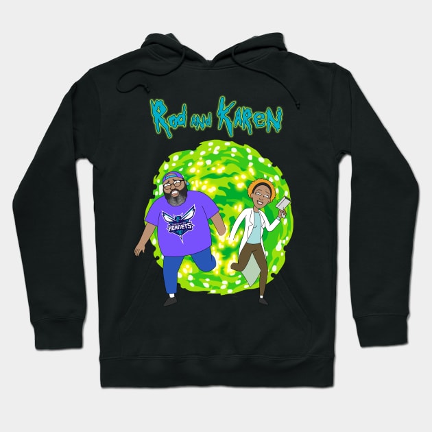 TBGWT Portal Hoodie by The Black Guy Who Tips Podcast